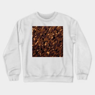 Camouflage - Brown Crewneck Sweatshirt